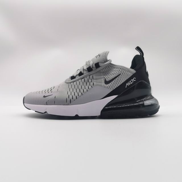 Nike Air Max 270 Men Shoes Grey Black-51